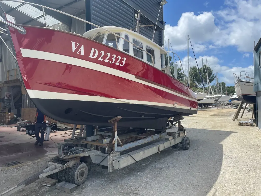 Peinture terminée Rhéa 7.50